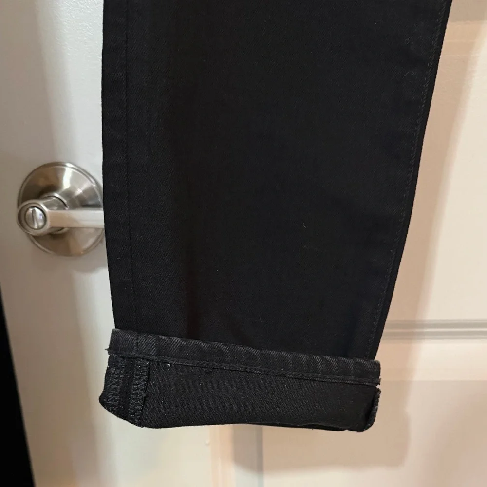 American Eagle men’s Athletic Skinny Black Jeans size 32x32 - Picture 8 of 9